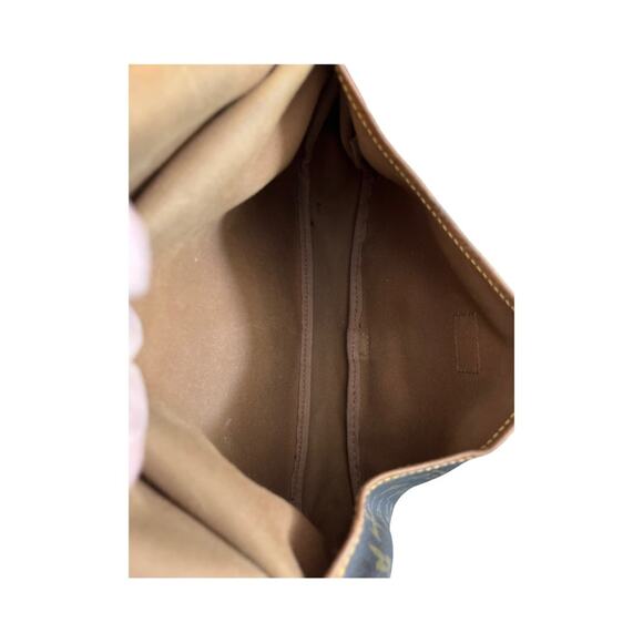 Louis Vuitton Saumur 25 Momogram Canvas Crossbody Vintage New Vachetta Leather - Picture 10 of 16